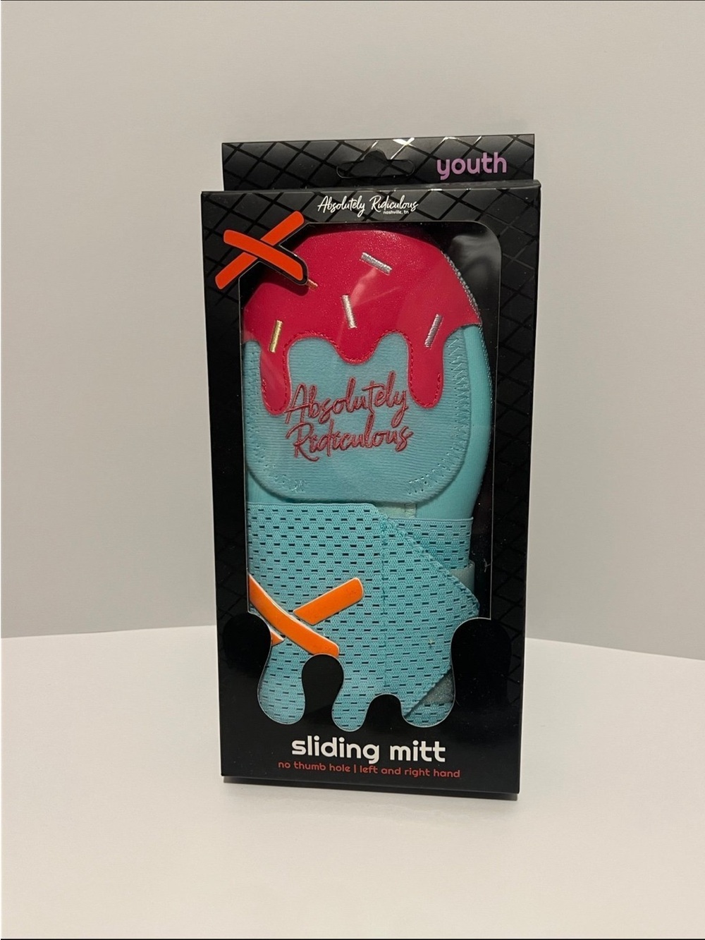 Absolutely Youth Sliding Mitt Blue and Pink